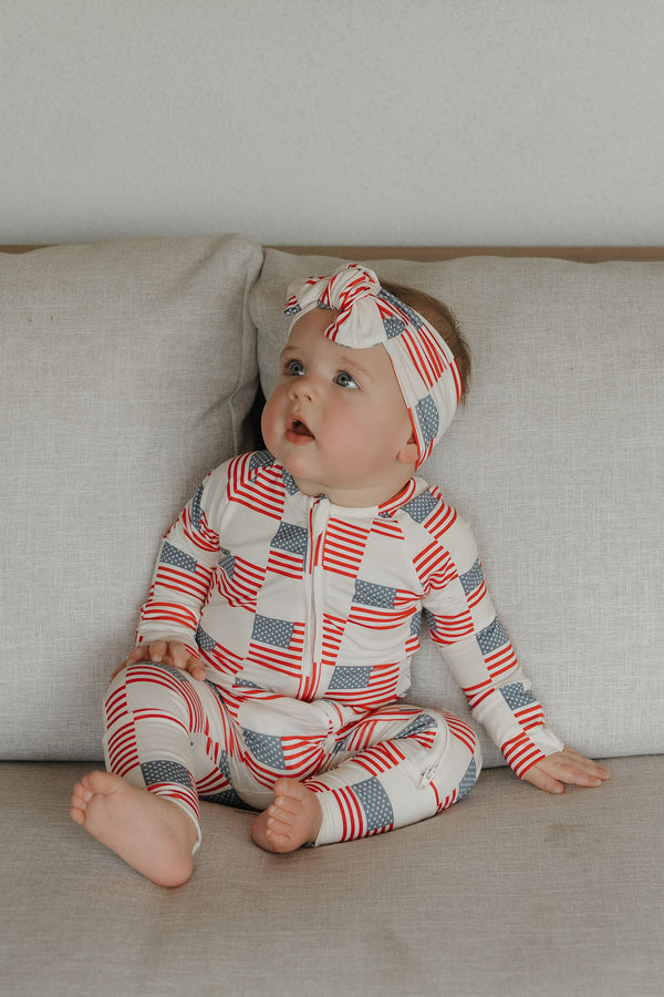 Bamboo Zip Pajamas | Americana