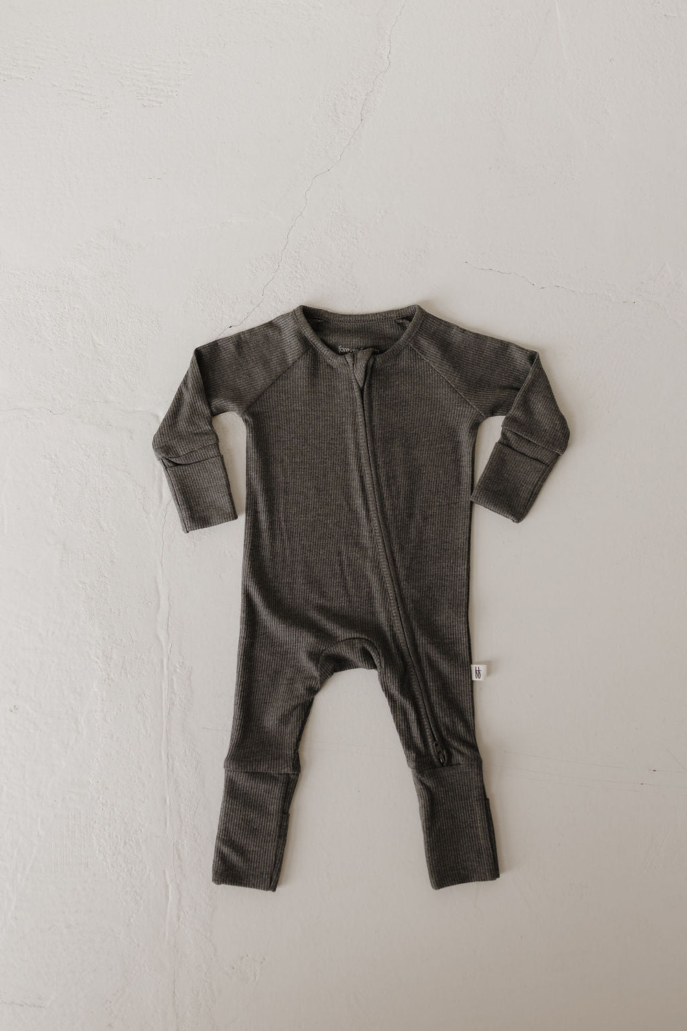 Bamboo Zip Pajamas | Shadow