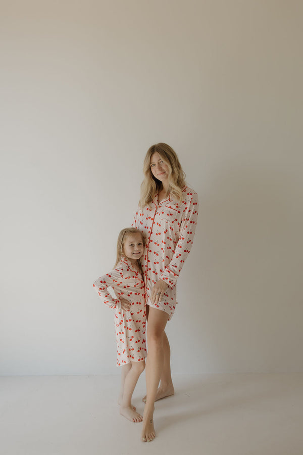 Women's Bamboo Sleeping Dress | Cherry Orchard