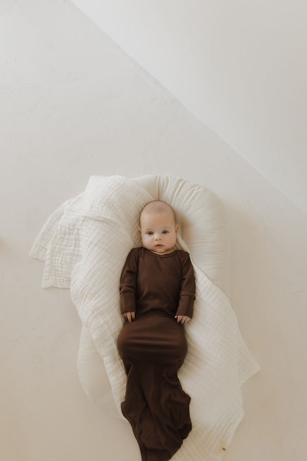 Bamboo Knotted Gown | Coffee Bean