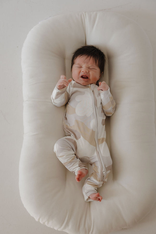 Bamboo Zip Pajamas | Camo 2.0