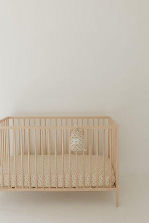 Muslin Crib Sheet | Flora