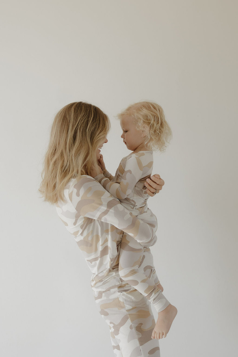 Women's Long Sleeve Bamboo Pajama | Camo 2.0