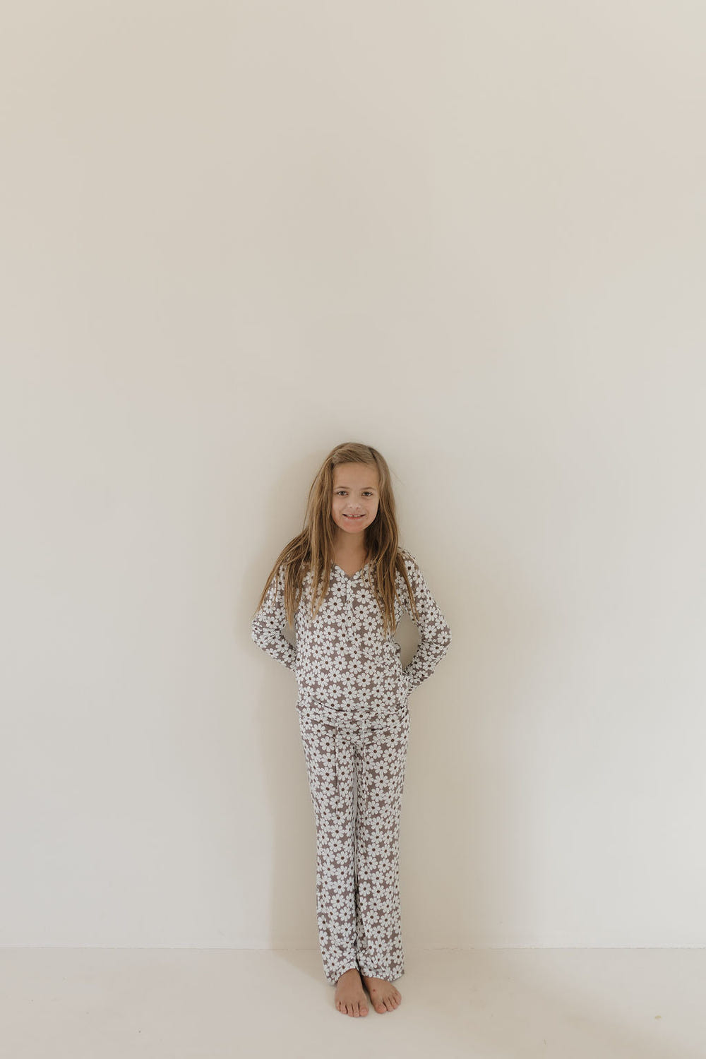 Youth Flare Bamboo Pajamas by Darlin' - Soft, eco-friendly sleepwear for babies, featuring a stylish flare design.
