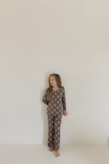 Youth Flare Bamboo Pajamas | Giddy Up