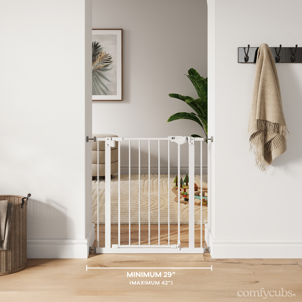 Baby Safety Gate in White