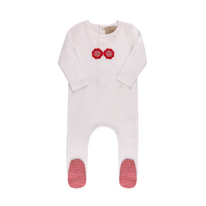 Sunglasses/ Anchor striped Layette Set