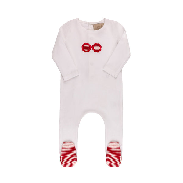 Sunglasses/ Anchor striped Layette Set