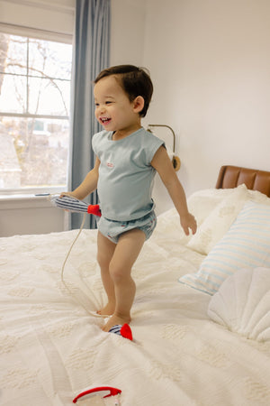 Cherry/ Boat short 2 piece set