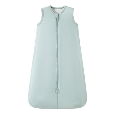 Owlivia Bamboo Rayon Baby Sleep Sack 1.0 TOG in Aqua - Unisex sleeping bag for comfortable sleep.