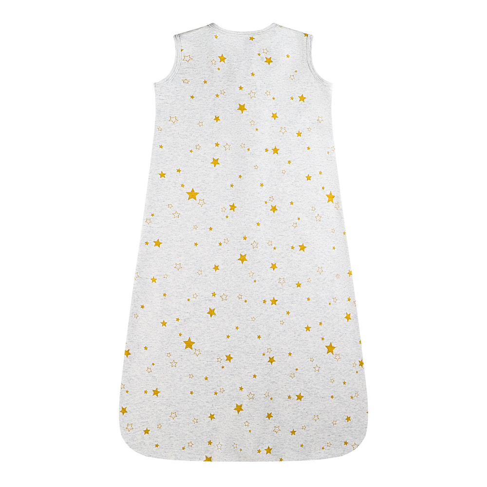 100% Organic Cotton 0.5tog Sleep Sack - Golden Star
