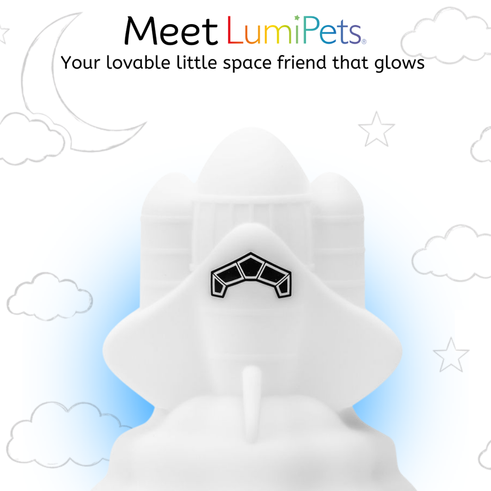 LumiPets Rowdy the Rocket Silicone Night Light