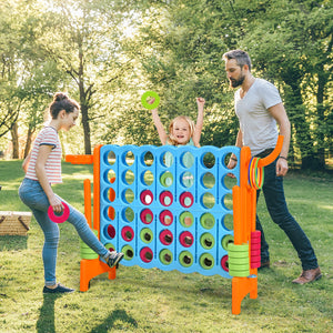2.5Ft 4-to-Score Giant Game Set - Weather-Resistant for Kids - Outdoor Play