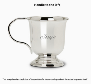 Krysaliis Sterling Silver Baby Cup- Pedestal