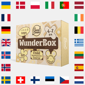 WunderBox 4-7 years old – developmental box for kids