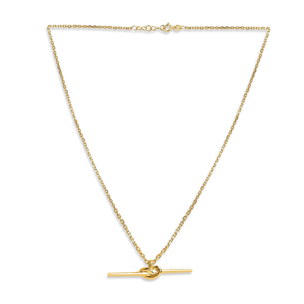 Mysha Knot Bar Pendant