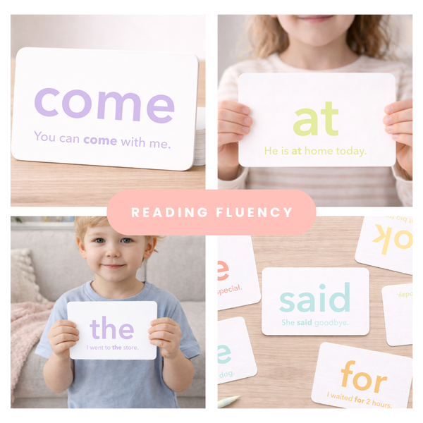 GoodnightFox Reading Flashcards Bundle ages 3, 6 92 cards