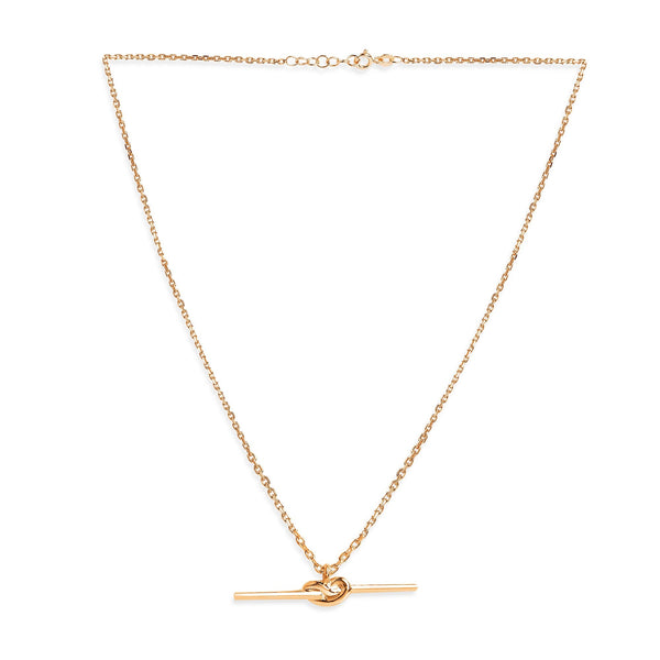 Mysha Knot Bar Pendant