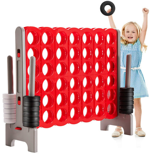 Jumbo 4 in a Row 4-to-Score Giant Game Set - Weather-Resistant