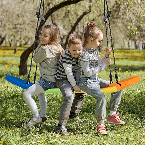 Saucer Tree Swing Surf Kids Outdoor Adjustable Swing Set