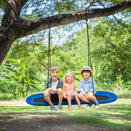 60 Inch Saucer Surf Outdoor Adjustable Swing Set - Electric for Infants