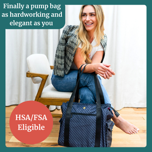 Breast Pump Tote Bag - Ellerby