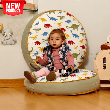 Kids Floor Pillow  Montessori Play Mat Large Toddler Cushion - MOOGCO Baby