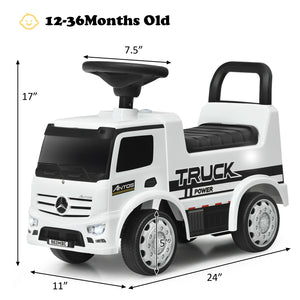 Licensed Mercedes Benz Kids Fire Engine Racer - Educational