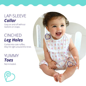 Yoke Romper - Calamari Cuddle Cove