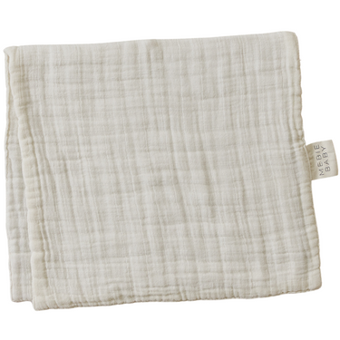 Cream Muslin Burp Cloth - MOOGCO Baby