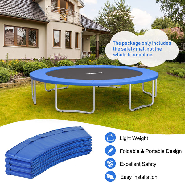 10 Feet Universal Spring Cover Trampoline Safety Pad - Durable replacement pad for enhanced safety in playtime fun.