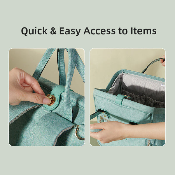 Easy Open Diaper Backpack