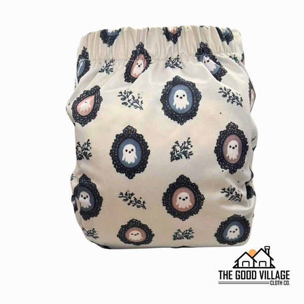 One Size Pocket Diaper - Ghostly Ghouls