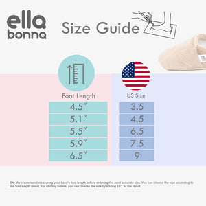 Ella Bonna Baby Moccasins, Slippers, Blue