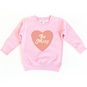 Be Mine Heart Sweater for babies, cozy and cute top for little ones, perfect for any occasion.