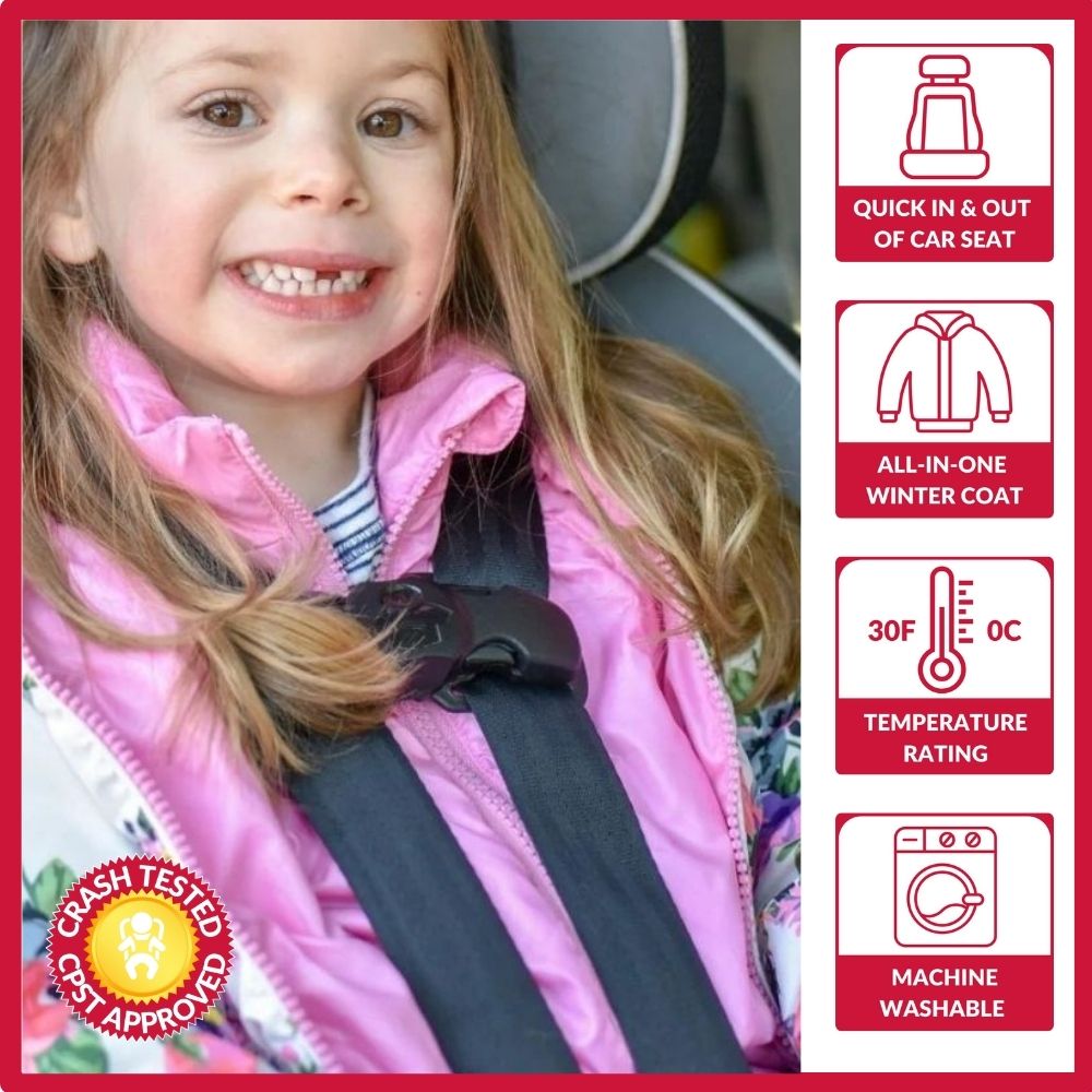 Car Seat Coat | The Road Coat Transition - Floral Print