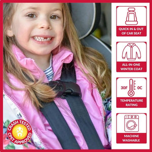 Car Seat Coat | The Road Coat Transition - Floral Print