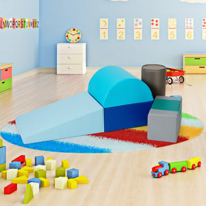 6 Piece Climb Crawl Play Set Indoor Kids Toddler - Indoor & Outdoor