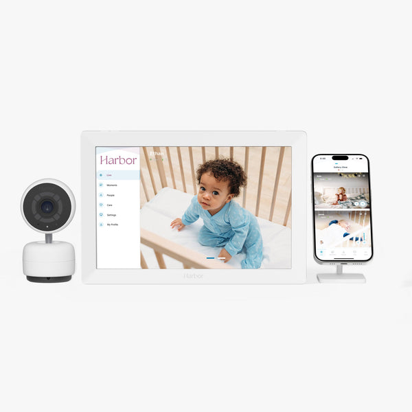 Harbor Baby Monitor with dedicated screen for clear baby monitoring and peace of mind.