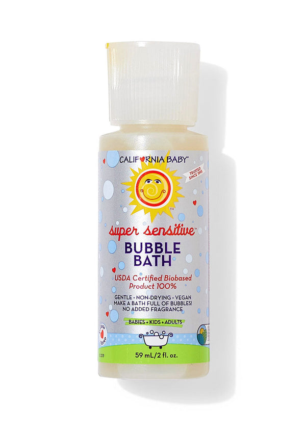 Super Sensitive™ Bubble Bath - No Fragrance, gentle formula for baby's delicate skin, shown from angle 3.