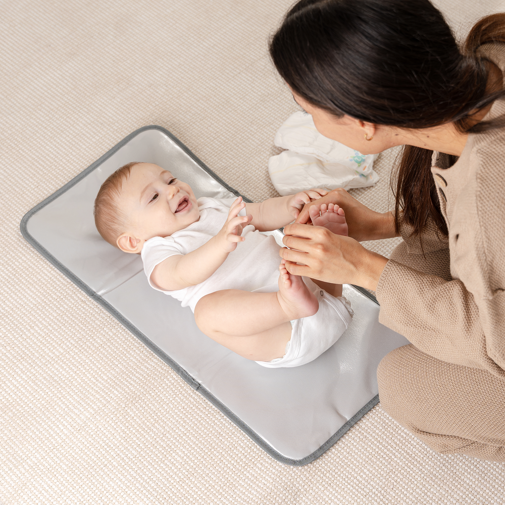 Compact Changing Pad in Pink Blush