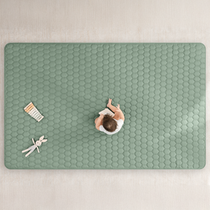 Play Mat with Non-Slip Bottom in Fern