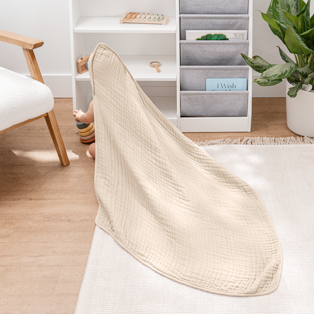 Baby Hooded Towels in Sand