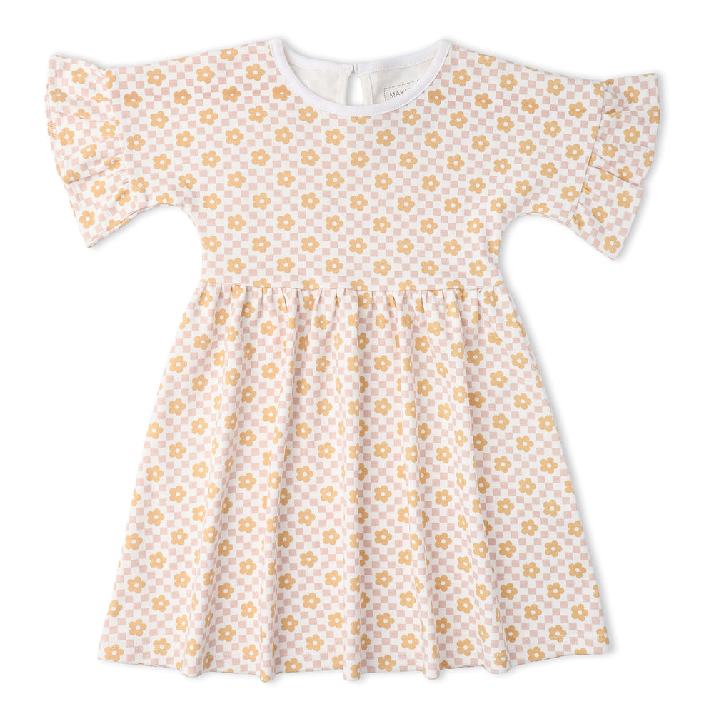 Organic Dolman Sleeve Dress - Pop Floral