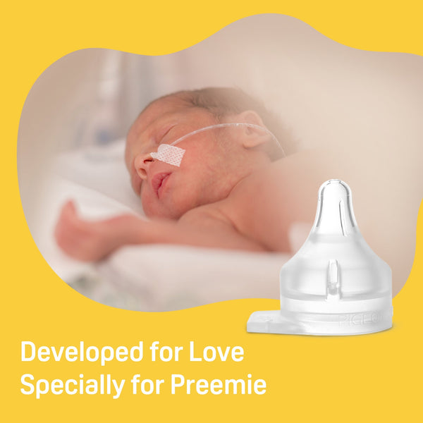 Preemie Silicone Nipple(SS), 1 Count