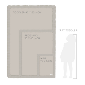 RIBBED BAMBONI® MINI BLANKETS