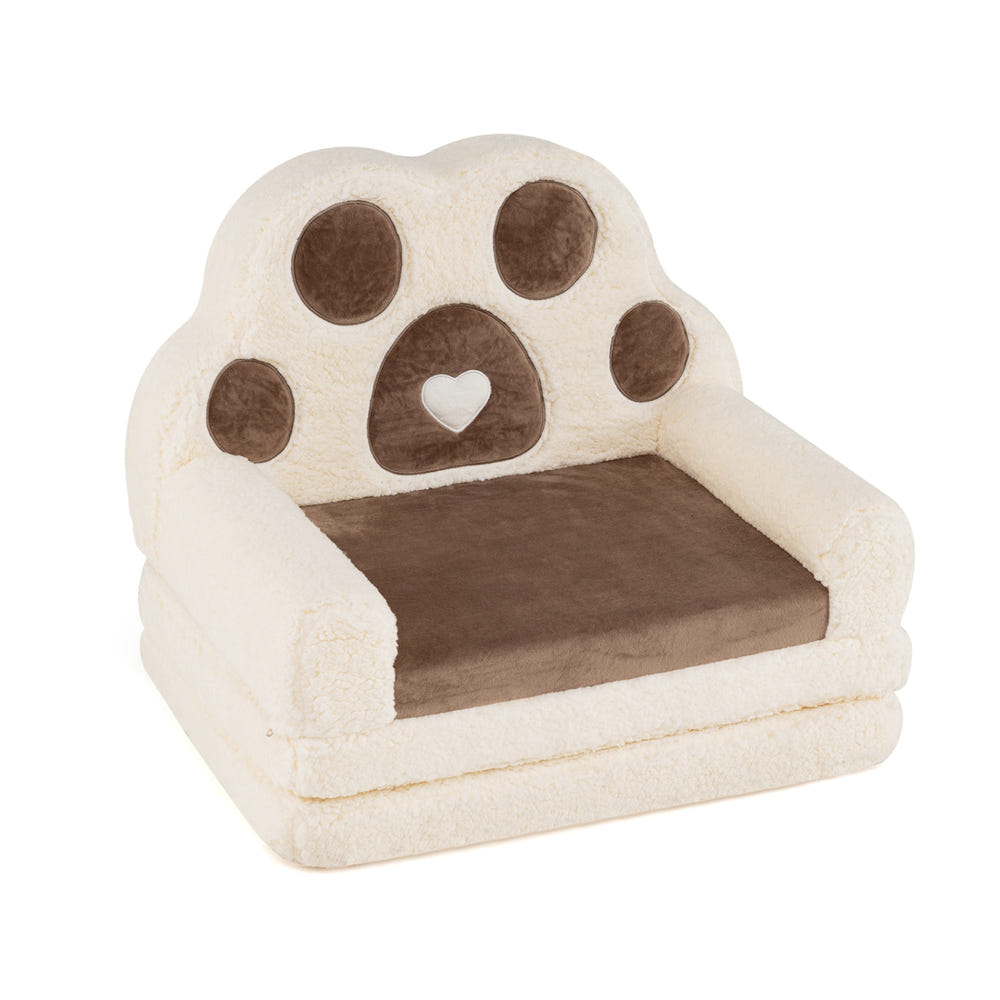 2-in-1 Convertible Kids Sofa to Lounger with Removable Cover