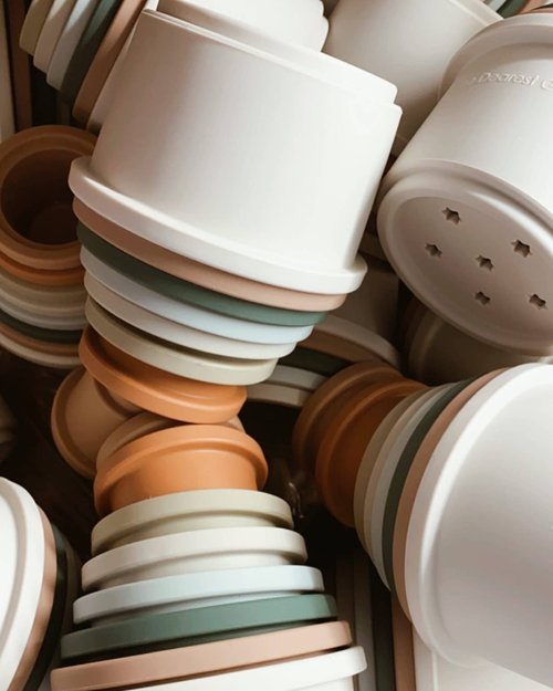 Silicone Stacking Cups