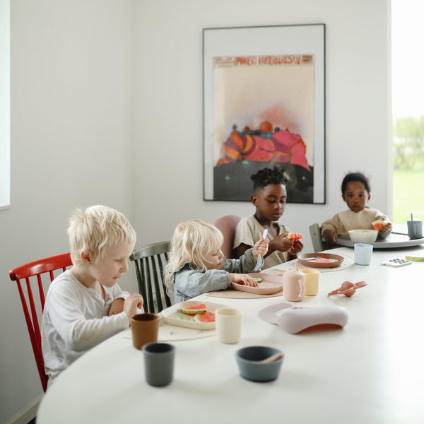 Mushie Silicone Placemat Food-Grade Silicone Soft Colors