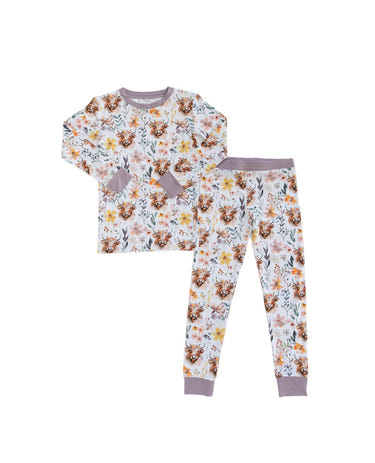 Pasture Petals Long Sleeve Set for babies, featuring soft fabric and adorable design, perfect for comfort and style.